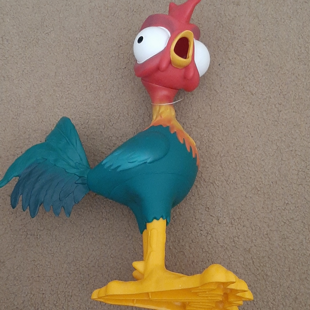 Disney Moana large heihei chicken toy squeaks